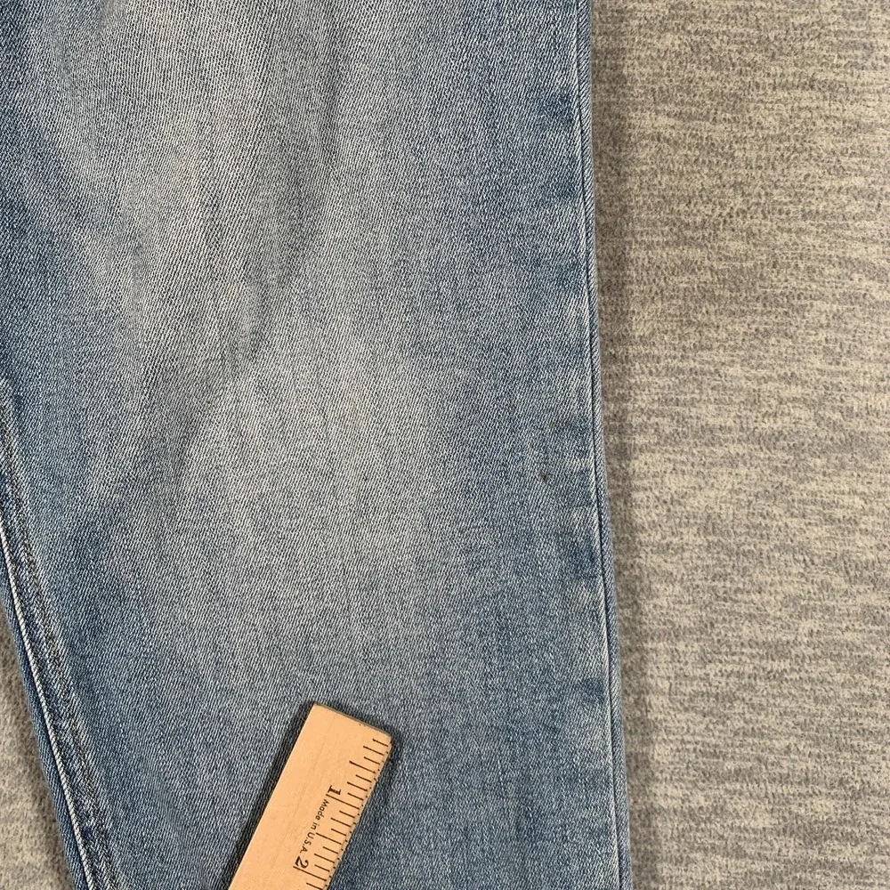 Banana Republic Jeans Mens 33x31 (33x32) Slim Taper Stretch Denim Pants‎ Blue